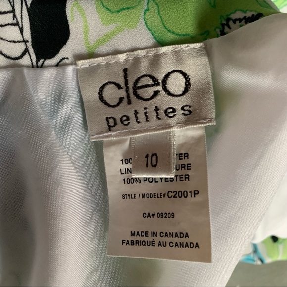 Cleo Petites 90s Y2K Floral Chiffon Midi Skirt - Picture 4 of 6